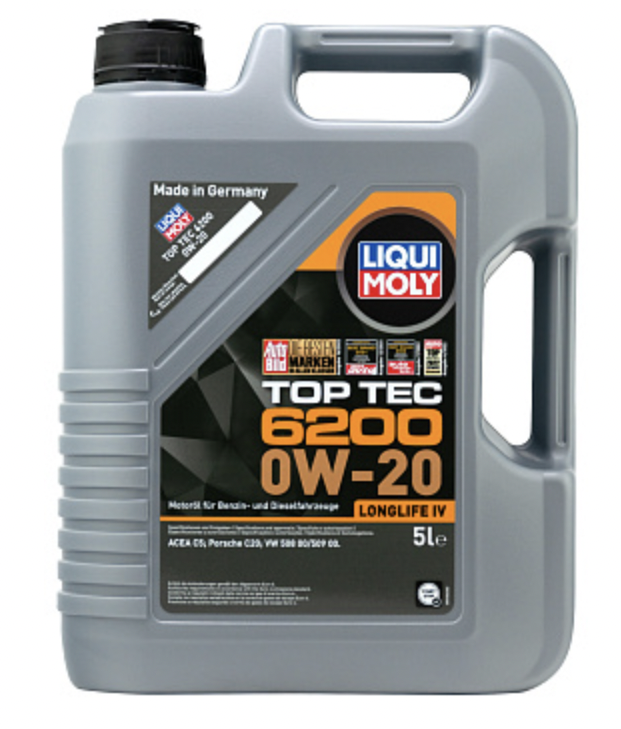Масло Синтетическое моторное масло Top Tec 6200 0W-20